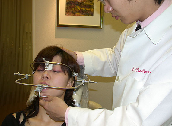 クイックアナライザーによる下顎運動の測定